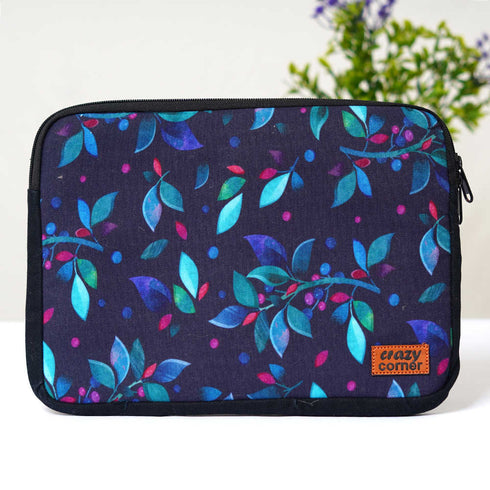 Multicolor Leaves Printed Laptop Sleeve/Cover 11 inch